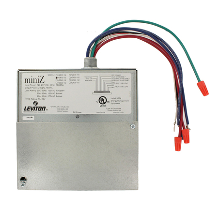 LEVITON DIMMERS AND ACCESSORIES MINIZ 2 ROOM, SWITCHING MZB02-102